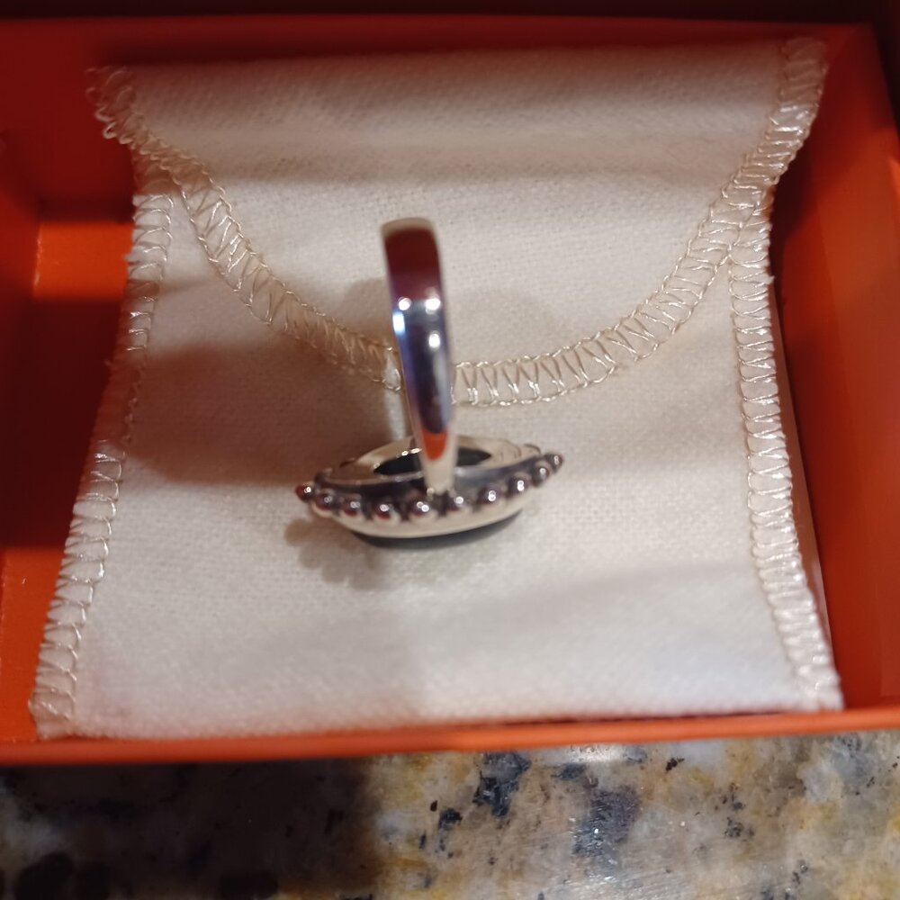 James Avery Onyx Marquise ring